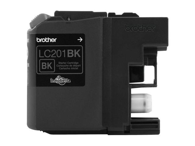 Brother 2 Pack LC201 Innobella Standard-Yield Ink Cartridge, 260 Pages Yield, Black
