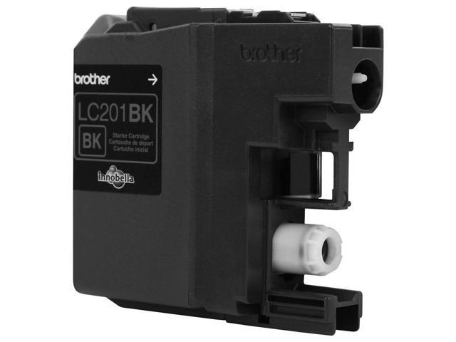 Brother 2 Pack LC201 Innobella Standard-Yield Ink Cartridge, 260 Pages Yield, Black