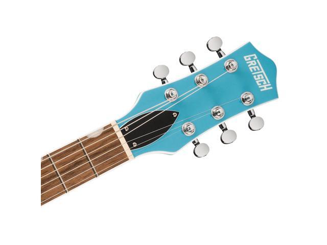 Gretsch Gretsch G5232T Electromatic Double Jet FT with Bigsby Electric Guitar, Laurel Fingerboard, Kailani Blue