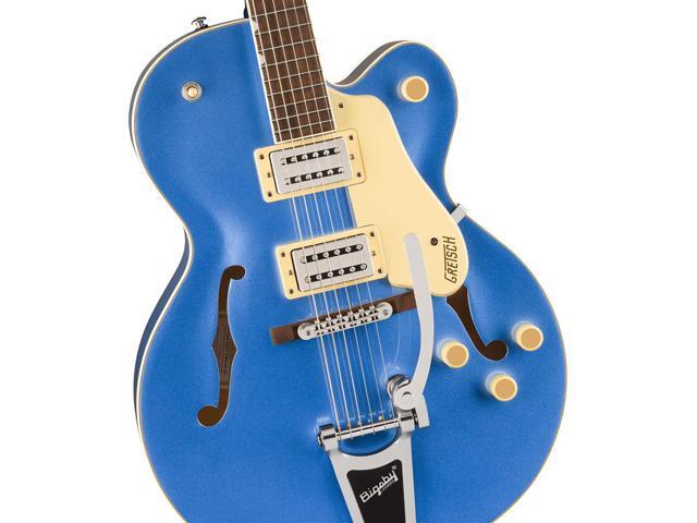 Gretsch Gretsch G2420T Streamliner Hollow Body with Bigsby Electric Guitar, Laurel Fingerboard, Broad'Tron BT-3S Pickups, Fairlane Blue