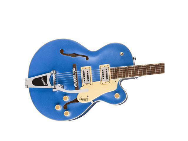 Gretsch Gretsch G2420T Streamliner Hollow Body with Bigsby Electric Guitar, Laurel Fingerboard, Broad'Tron BT-3S Pickups, Fairlane Blue