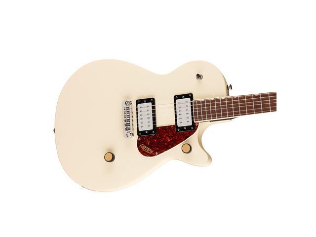 Gretsch Gretsch Streamliner Jet Club Single-Cut with Wraparound Electric Guitar, Laurel Fingerboard, Vintage White