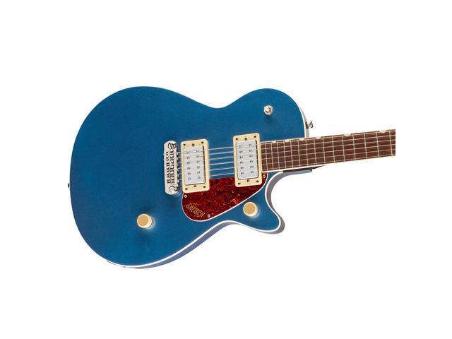Gretsch Gretsch Streamliner Jet Club Single-Cut with Wraparound Electric Guitar, Laurel Fingerboard, Dark Denim