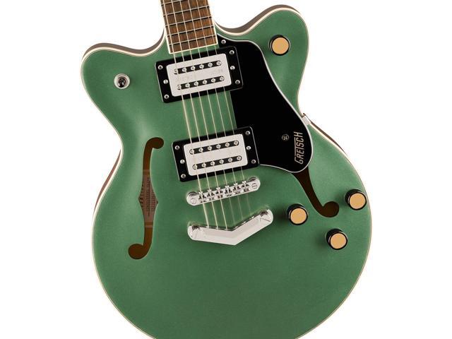 Gretsch Gretsch G2655 Streamliner Center Block Jr. Double-Cut with V-Stoptail Electric Guitar, Laurel Fingerboard, Steel Olive