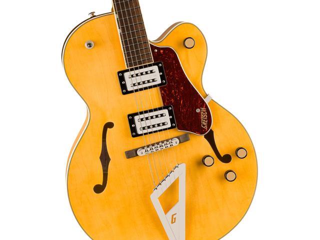 Gretsch G2420 Streamliner Hollow Body with Chromatic II Electric Guitar, Laurel Fingerboard, Broad'Tron BT-3S Pickups, Village Amber