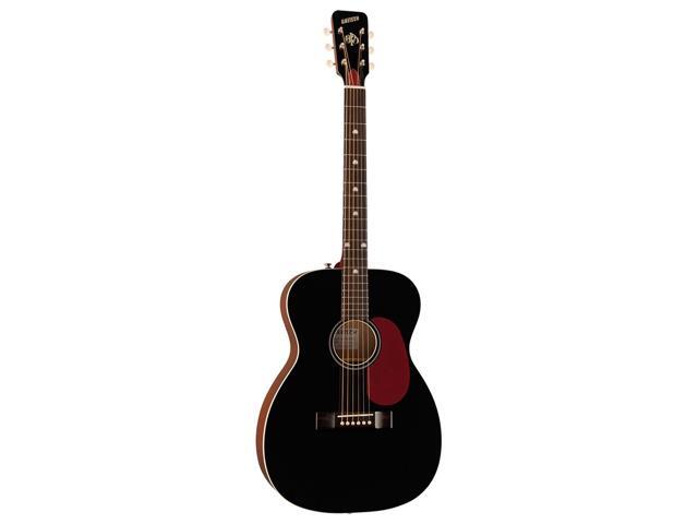 Gretsch Nick 13 Outlaw Heart Grand Concert Acoustic Guitar, Black
