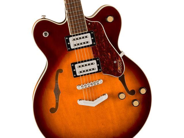 Gretsch G2622 Streamliner Center Block Double-Cut with V-Stoptail Electric Guitar, Laurel Fingerboard, Broad Tron BT-3S Pickups, Forge Glow