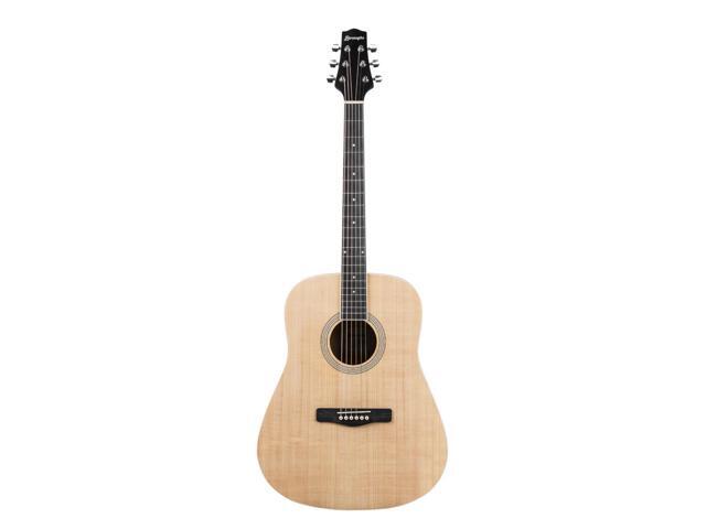 Boroughs B20DNT Beginner Dreadnought Acoustic Guitar Pack, Natural
