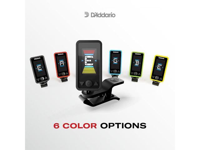 D'Addario Eclipse Cello/Bass Clip-On Tuner, Black
