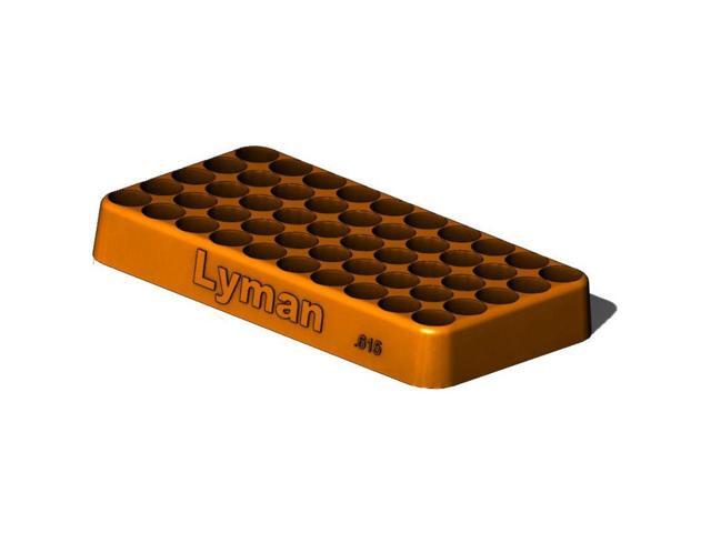 Lyman Custom Fit Loading Block for 50 Cartridges in .615 Caliber #7728095