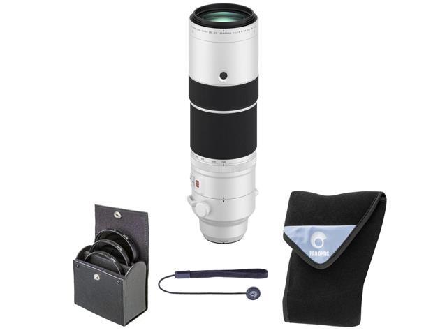 Fujifilm XF 150-600mm f/5.6-8 R LM OIS WR Lens, Bundle with 82mm Filter Kit and Lens Wrap
