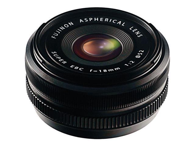 Fujifilm XF 18mm f/2.0 Lens, Bundle with 52mm Filter Kit, Cleaning Kit, Lens Wrap, Lens Case, Lens Cap Tether and Software Kit