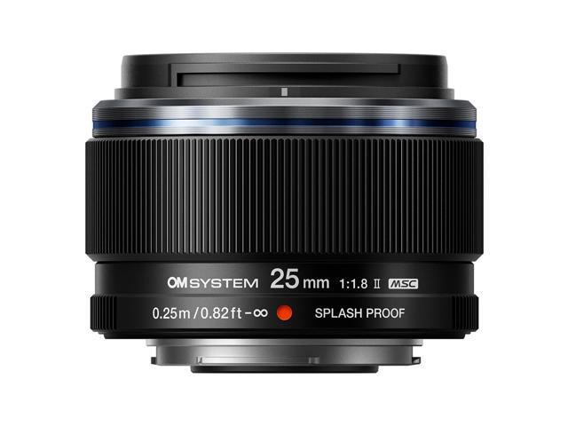 OM SYSTEM M. Zuiko Digital 25mm f/1.8 II Lens for Micro Four Thirds #V336010BW000