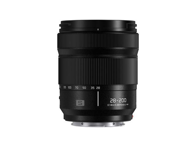 Panasonic - LUMIX Full Frame Camera Lens, S 28-200mm F4-7.1 MACRO - Black - image 4