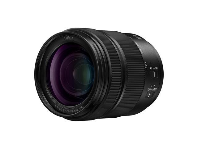 Panasonic - LUMIX Full Frame Camera Lens, S 28-200mm F4-7.1 MACRO - Black - image 6