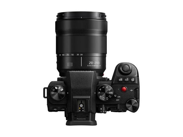 Panasonic - LUMIX Full Frame Camera Lens, S 28-200mm F4-7.1 MACRO - Black - image 8