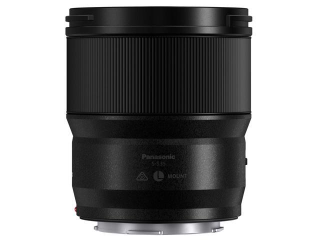 Panasonic LUMIX S 35mm f/1.8 Lens, Bundle with Small Lens Case, 67mm Filter Kit, Lens Pen Lens Cleaner, Cleaning Kit and Lens Cap Tether