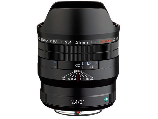 Pentax HD Pentax-D FA 21mm f/2.4 ED Limited DC WR Lens, Black