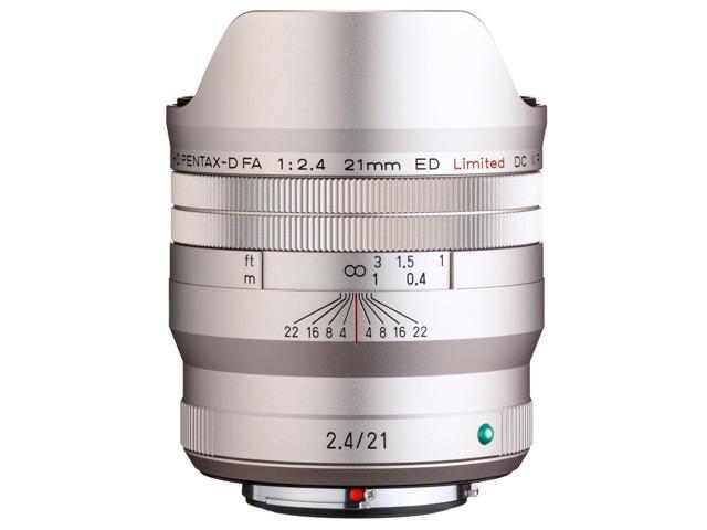 Pentax HD Pentax-D FA 21mm f/2.4 ED Limited DC WR Lens, Silver