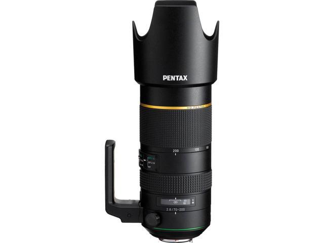 Pentax HD Pentax-D FA 70-200mm f/2.8 ED DC AW Lens, Black, Bundle with Tiffen 77mm UV and CPL Filters