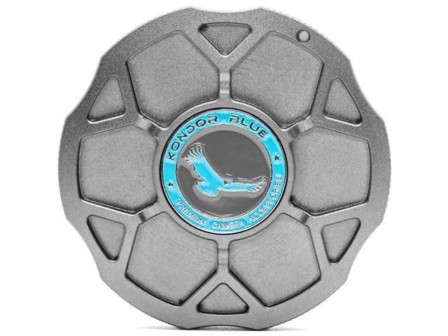 Kondor Blue Aluminum Body Cap for Canon RF Mount Cameras, Space Gray