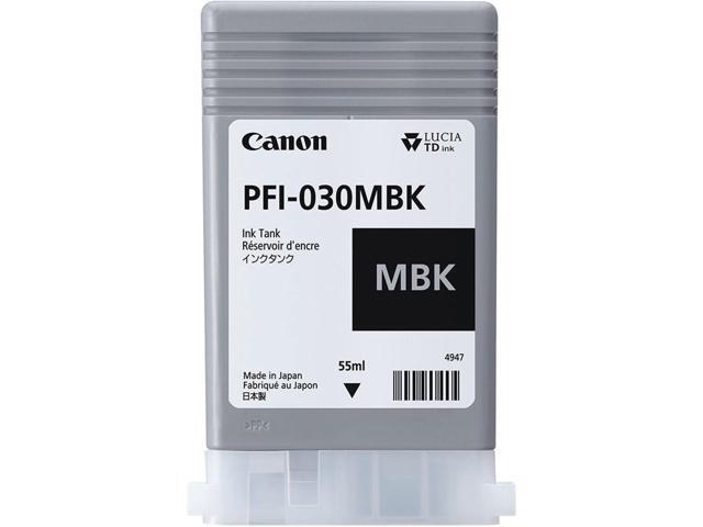 Canon PFI-030MBK 55 ml Matte Black Ink Tank for ImagePROGRAF TA-20, TA-30