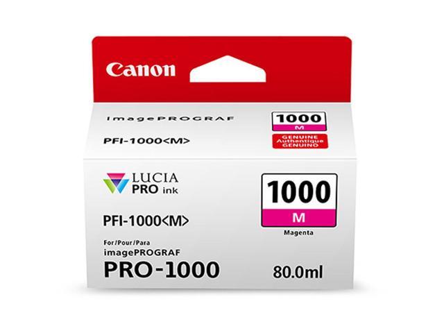 Canon 2 Pack PFI-1000M Magenta LUCIA PRO ink for imagePROGRAF PRO-1000
