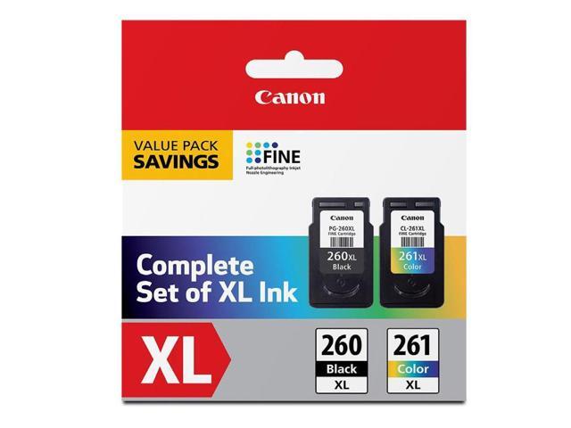 Canon - PG-260 XL / CL-261 XL 2-Pack High-Yield Ink Cartridges - Black/Cyan/Magenta/Yellow - image 4
