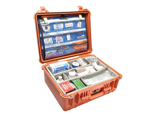 Pelican 1550 EMS Organizer Watertight Hard Case #1550-005-150