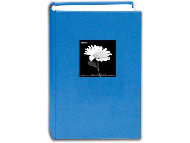 Pioneer Photo Album Fabric Frame Bi-Directional Memo Photo Album, Bright Fabric Covers, Holds 300 4x6' Photos, 3 Per Page, Color: Assorted.