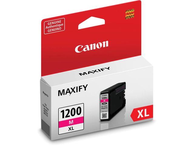 Canon PGI-1200 XL Magenta Pigment Ink Tank for MAXIFY MB2020, MB2120, MB2320, and MB2720 Printers, 2-Pack