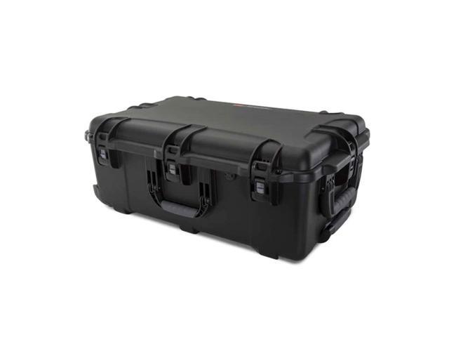 Nanuk Wheeled 963 Waterproof Hard Case w/Lid Organizer & Padded Dividers, Black