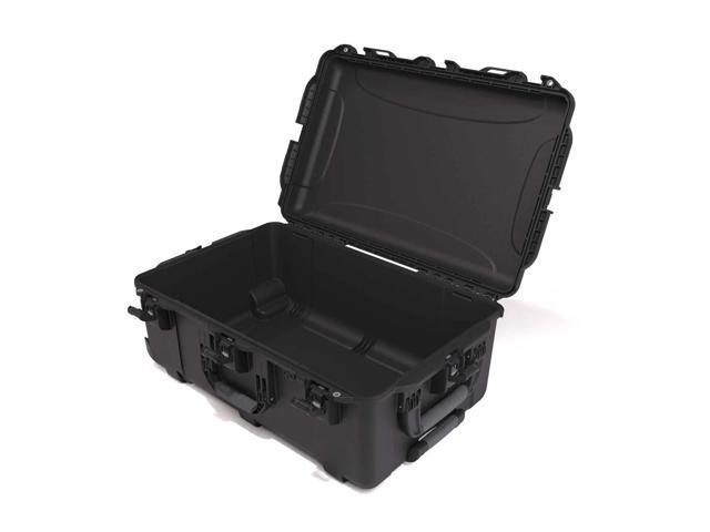 Nanuk Wheeled 963 Waterproof Hard Case w/Lid Organizer & Padded Dividers, Black