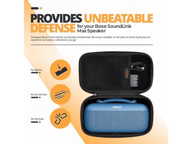 Slinger Hard Shell Travel Case With AUX Cable for Bose SoundLink Max #SL-BSLM