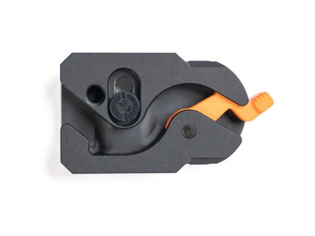 Tether Tools TetherGuard LeverLock Plate and 15' USB-C Straight Cable, Orange