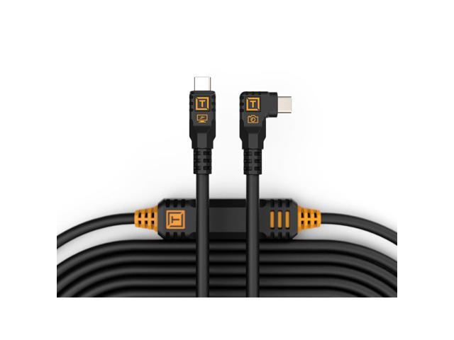 Tether Tools LeverLock & Optima Cable Kit (15', Non-Reflective Black, Right-Angle) - image 2