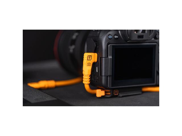 Tether Tools LeverLock & Optima Cable Kit (15', Non-Reflective Black, Right-Angle) - image 3