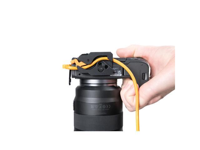 Tether Tools LeverLock & Optima Cable Kit (31', High-Visibility Orange, Right-Angle) - image 4