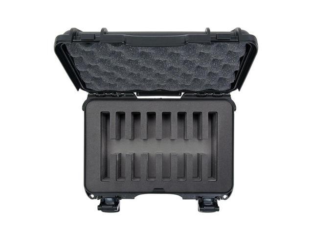 Nanuk Outdoor Series 909 Lightweight NK-7 Resin Waterproof Protective Case with Foam Insert for 8 Knives, Black