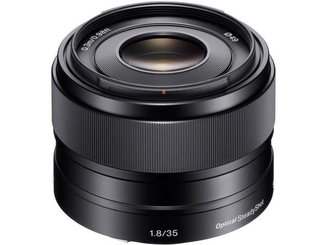 Sony - 35mm f/1.8 Prime Lens for Most NEX E-Mount Cameras - Black - image 4