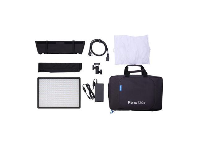 amaran Pano 120c 120W RGBWW LED Light Panel Kit, Charcoal