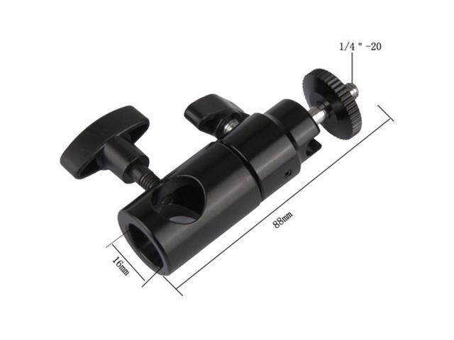 CAMVATE Light Stand Mount with 1/4''-20 Mini Ball Head