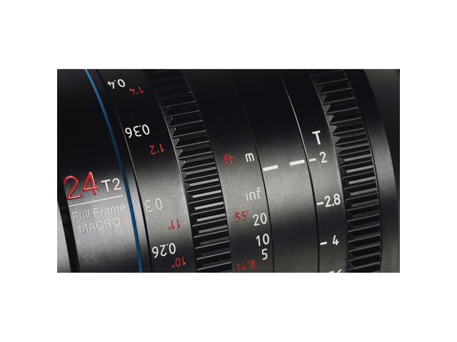 Sirui Jupiter 24mm T2.0 Macro Cine Lens for PL Mount
