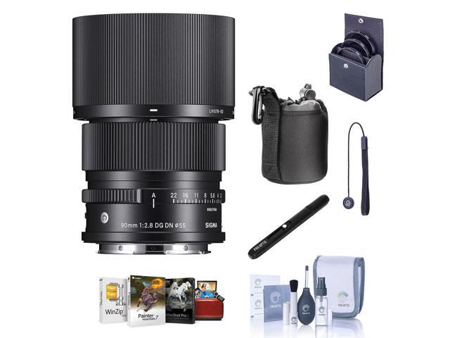 Sigma 90mm f/2.8 DG DN Contemporary Lens for L Mount with Mac Software & Acc Kit