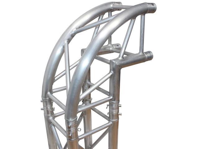 ProX XT-SQ164 1.64' 2-Way 90 Degree Round Square Truss Corner