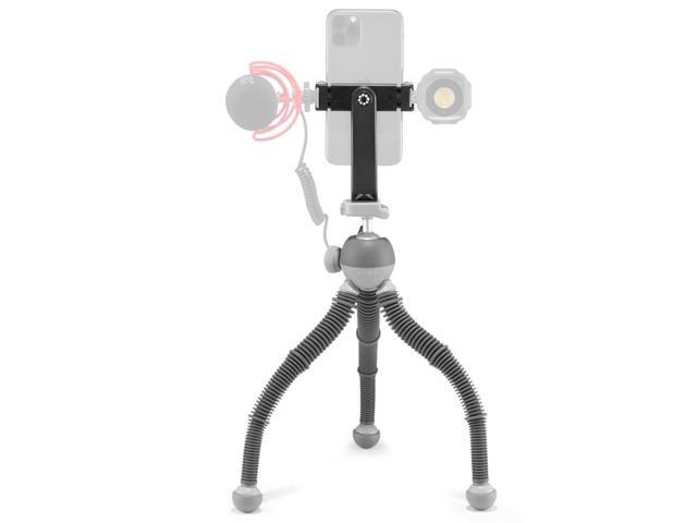 JOBY PodZilla Flexible Large Tripod Kit with GripTight 360 Degree Phone Mount, Gray