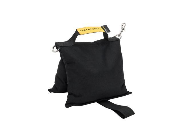 Flashpoint 35 lbs Water-Resistant Cordura Nylon Saddle Shot Bag, Black