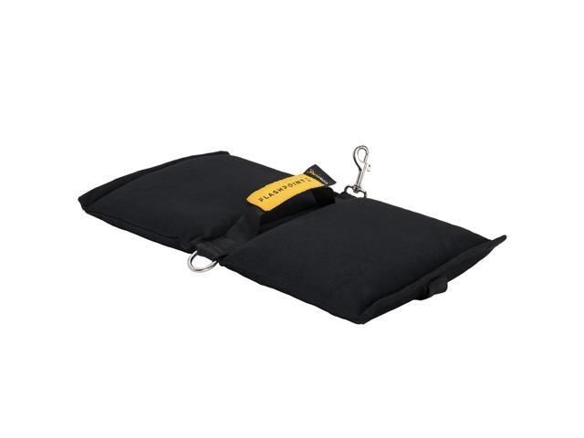 Flashpoint 35 lbs Water-Resistant Cordura Nylon Saddle Shot Bag, Black