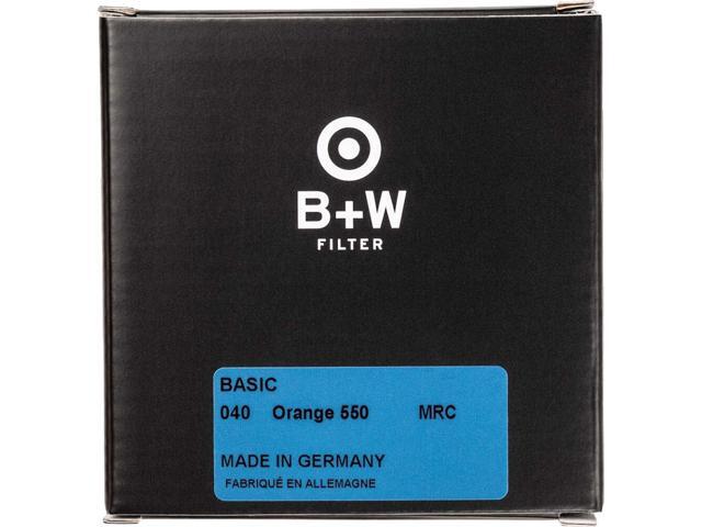 B + W 46mm Basic 040M MRC Filter, Orange 550 #66-1102655