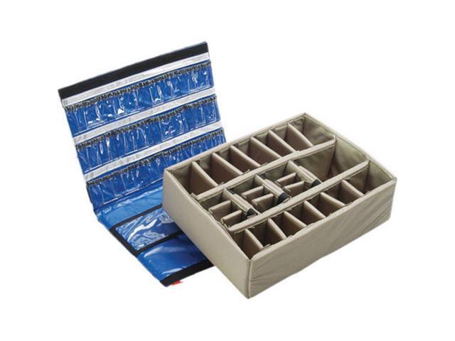 Pelican 1550 EMS Accessory Set, Lid Organizer and Divider Kit #1550-406-200